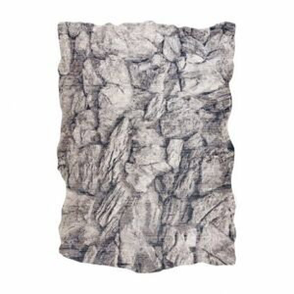 Moderní koberec TINE 75417A, nepravidelný tvar, Skála kámen krémový / šedá (Velikost: 195x290 cm)