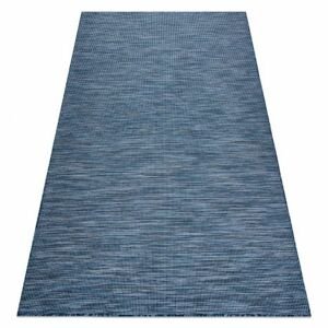 Koberec SISAL PATIO 2778 ploché tkaní modrý (Velikost: 117x170 cm)
