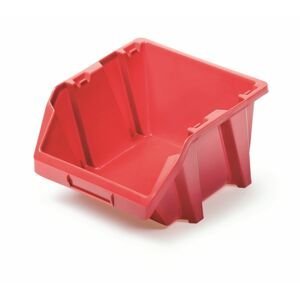 Plastový úložný box BINEER SHORT 214x198x133 červený
