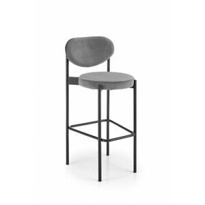 Barová židle H108, šedá