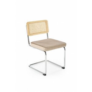 Jídelní židle K504, béžová