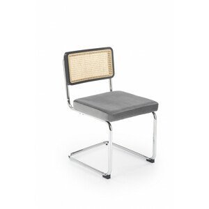 Jídelní židle K504, šedá