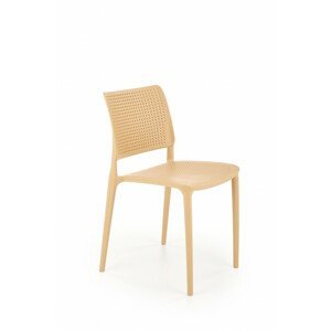 Plastová židle K514, pomerančová