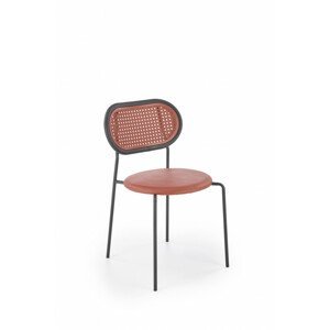 Kovová židle K524, bordó