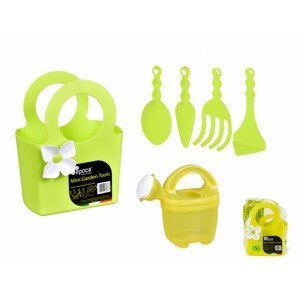 Set zahradnický MINI GARDEN taška + konvička + ruční nářadí