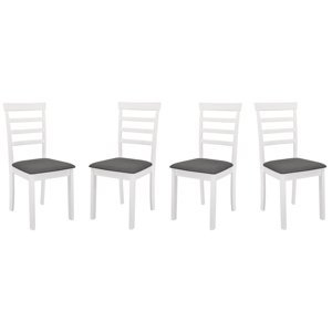 Jídelní čalouněná židle VILLACH bílá/šedá II.jakost