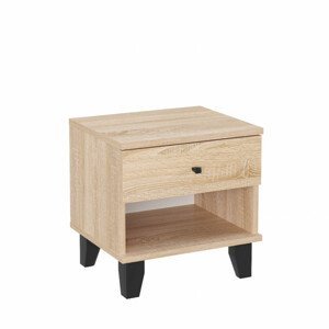 Noční stolek NORD (Barva dřeva: dub sonoma)