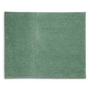 KELA Koupelnová předložka Maja 100% polyester nefritově zelená 65,0x55,0x1,5cm KL-23550