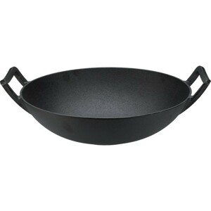 Pánev WOK na gril litinová 37 cm