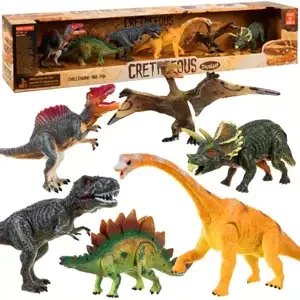 Dinosauři - pohyblivé figurky 6 ks. Kruzzel 19745