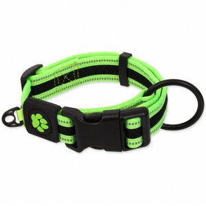 Obojek Active Dog Fluffy L limetka 3,2x39-59cm