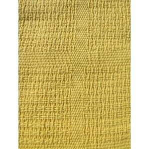 Bavlněná celulární deka 100x150cm Barva: žlutá, Rozměr: 100x150
