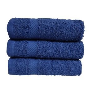 Dětský ručník 30x30 cm tmavě modrý