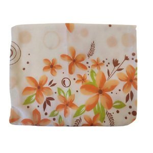 Povlak na polštářek Oranžové květiny 45x45 cm kapsa