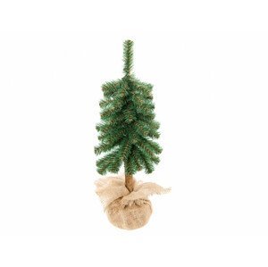 Stromek SMRK umělý vánoční na dřevěném kmeni 50cm