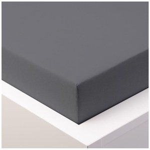 Prostěradlo Jersey Lux 220x200 cm tmavě šedá
