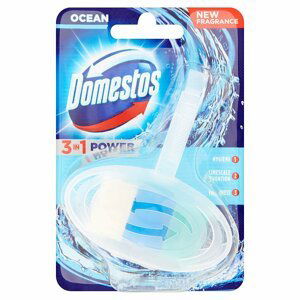 Domestos WC 3v1 Ocean, tuhý toaletní blok 40 g