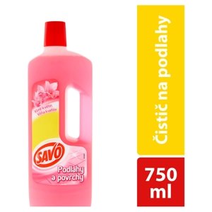 Savo na podlahy a povrchy s vůní květin 750 ml