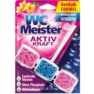 WC Meister Aktiv Kraft WC blok s vůní exotických květů 45 g