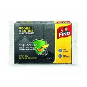 FINO Silver houbička profilovaná 2 ks