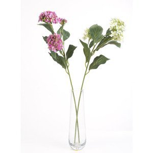 Hydrangea, mix 2 barev. Květina umělá. UKA012