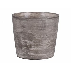 Obal na květník RABAS GREY keramický matný d13x12cm