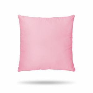 Bavlněný povlak na polštář růžový (Rozměr: 40x40)