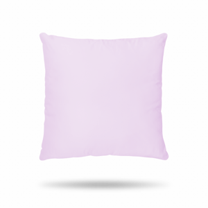 Bavlněný povlak na polštář světle fialový (Rozměr: 40x40)