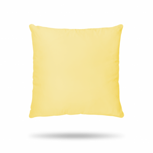 Bavlněný povlak na polštář sytě žlutý (Rozměr: 70x90)
