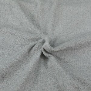 Froté prostěradlo na vysokou matraci šedé (Rozměr: 90x200 jednolůžko)