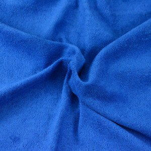 Froté prostěradlo tmavě modré (Rozměr: 140x200)