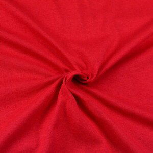 Jersey prostěradlo červené (Rozměr: Dětské 60x120)