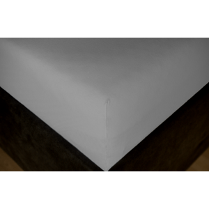 Jersey prostěradlo EXCLUSIVE světle šedé (Rozměr: 80x200)