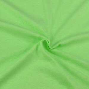 Jersey prostěradlo světle zelené (Rozměr: 90x200 jednolůžko)
