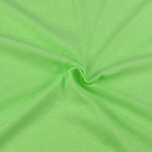 Jersey prostěradlo světle zelené (Rozměr: 180x200 dvojlůžko)