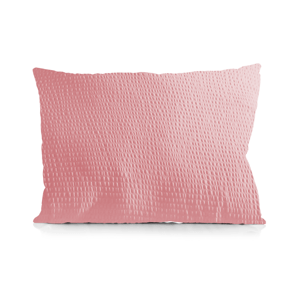 Krepový povlak na polštář růžový (Rozměr: 40x40)