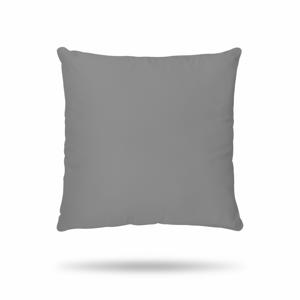 Bavlněný povlak na polštář tmavě šedý (Rozměr: 30x40)