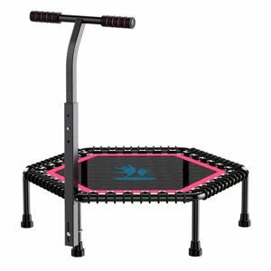 Trampolína s madlem SEDCO HEXAGON GA188 - 107 cm (Černá)