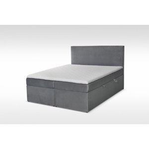 Manželská postel Boxspring basic + rošt, lamino, postel 160x200cm