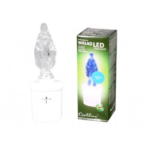 Lampička hřbitovní MARIE LED 270denní d6x17cm