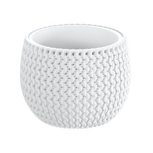 Obal na květník SPLOFY BOWL 2v1 plastový matný d18x14cm