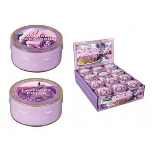 Svíčka čajová PICCOLO LAVENDER CAKE vonná 55mm 40g