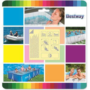 Bestway 62091 Záplaty samolepící PODVODNÍ