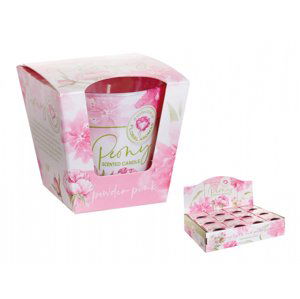 Svíčka ve skle PEONY - POWDER PINK vonná 115g