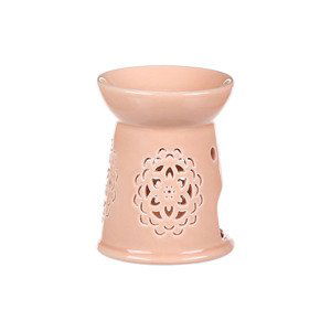 Aroma lampa s motivem mandaly, meruňková barva, porcelán. ARK3517-APPR
