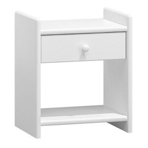 Noční stolek WIKI (Barva dřeva: Bílá)