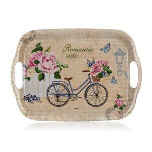 Tác s uchy melaminový ROMANTIC RIDE 36 x 25,5 cm