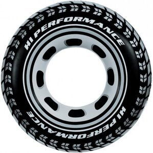 Nafukovací kruh pneumatika Intex 56268 114 cm ( černá      )