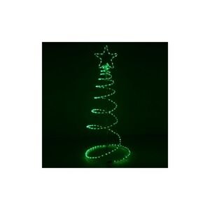 LED Vánoční stromek - 135cm, 192LED, IP44, zelená