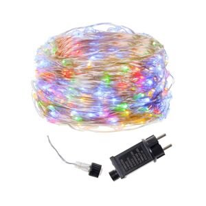 LED řetěz Nano - 48m, 480LED, 8 funkcí, IP44, multicolor